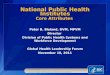 National Public Health Institutes Core Attributes