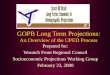 GOPB Long Term Projections: An Overview of the UPED Process