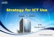 Strategy for ICT Use