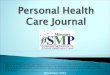 Personal Health Care Journal