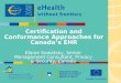 Certification and Conformance Approaches for Canada’s EHR