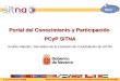 Portal del Conocimiento y Participación  PCyP SITNA