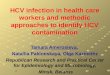 HCV infection in health care workers and methodic approaches to identify HCV contamination