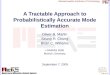 A Tractable Approach to Probabilistically Accurate Mode Estimation