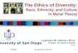 The Ethics of Diversity: Race, Ethnicity, and Culture  in Moral Theory