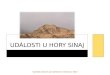 Události u hory Sinaj