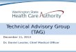 Technical Advisory Group (TAG)