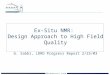 Ex-Situ NMR:  Design Approach to High Field Quality G. Sabbi, LDRD Progress Report 2/25/03