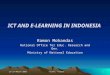 ICT AND E-LEARNING IN INDONESIA