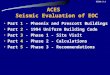 ACES   Seismic Evaluation of EOC
