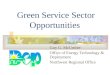 Green Service Sector Opportunities