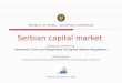 Serbian capital market  Regional Conference