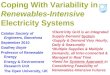 Coping With Variability in  Renewables-Intensive  Electricity Systems