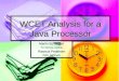 WCET Analysis for a Java Processor