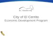 City of El Cerrito Economic Development Program