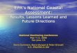 EPA’s National Coastal Assessment: Results, Lessons Learned and Future Directions