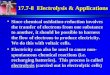 17.7-8  Electrolysis & Applications