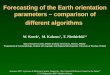 Forecasting of the Earth orientation parameters – comparison of different algorithms
