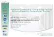 National Leadership Computing Facility  - Bringing Capability Computing to Science