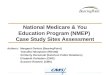 National Medicare & You Education Program (NMEP)  Case Study Sites Assessment
