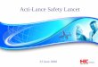 Acti-Lance Safety Lancet