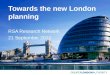 Towards the new London planning