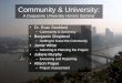 Community & University: A Duquesne University Honors Seminar