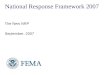National Response Framework 2007
