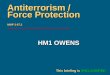 Antiterrorism / Force Protection NWP 3-07.2