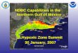 NDBC Capabilities in the Northern Gulf of Mexico         Hypoxic Zone Summit      30 January, 2007