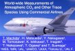 World-wide Measurements of Atmospheric CO 2  and Other Trace Species Using Commercial Airlines