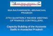 SSA RAJYAMISSION, ARUNACHAL PRADESH 27TH QUARTERLY REVIEW MEETING OF FINANCE CONTROLLERS