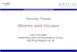 Security Threats Worms and Viruses