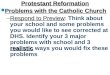 Protestant Reformation Problems with the Catholic Church