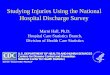 Studying Injuries Using the National Hospital Discharge Survey