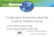 Cooperative Extension takes the Lead on America Saves