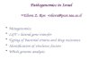 Pathogenomics in Israel Eliora Z. Ron