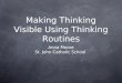 Making Thinking Visible Using Thinking Routines