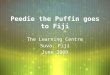 Peedie the Puffin goes to Fiji