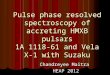 Pulse phase resolved spectroscopy of accreting HMXB pulsars 1A 1118-61 and Vela X-1 with Suzaku