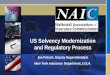US Solvency Modernization and Regulatory Process Joe Fritsch, Deputy Superintendent