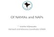 Of NAMAs and NAPs -  Vositha Wijenayake Outreach and Advocacy Coordinator CANSA