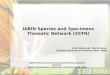 IABIN Species and Specimens Thematic Network (SSTN)