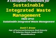 A Conceptual Framework for Sustainable Integrated Waste Management
