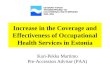 Increase in the Coverage and Effectiveness of Occupational Health Services in Estonia