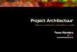 Project Architectuur