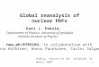 Global reanalysis of nuclear PDFs