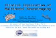 Clinical Implication of Multimodal Neuroimaging