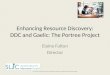 Enhancing Resource Discovery: DDC and  Gaelic: The  Portree  Project