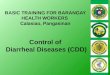 Control of  Diarrheal Diseases (CDD)